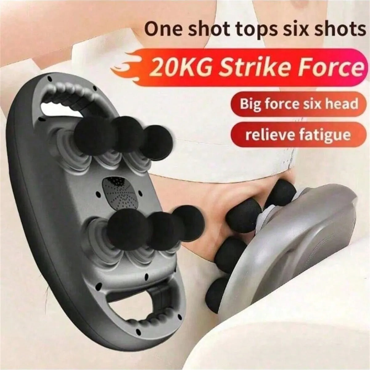 6 Head Massage Gun